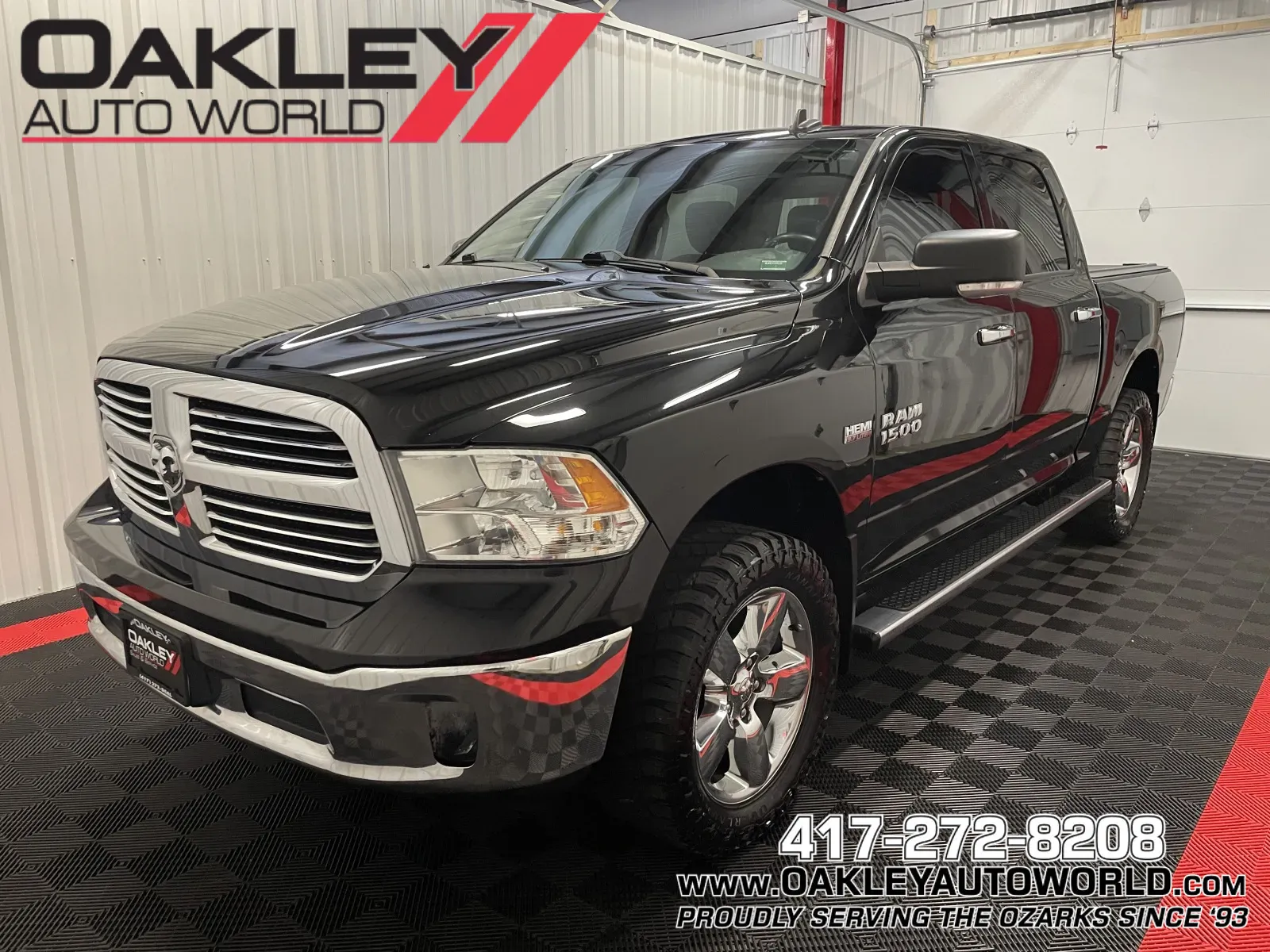 Black 2015 Ram 1500 Big Horn for sale in Branson West, MO
