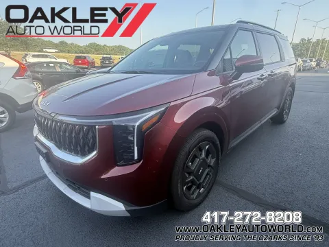 Red 2025 Kia Carnival Hybrid EX for sale in Branson West, MO