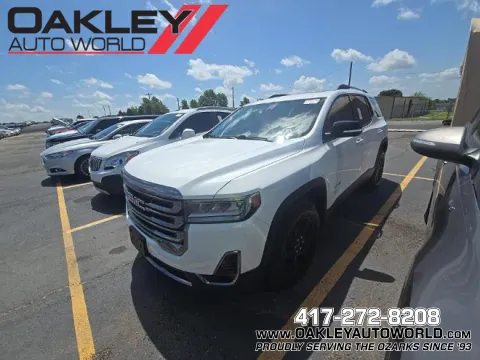 White 2021 GMC Acadia AT4 for sale in Branson West, MO