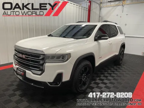 White 2021 GMC Acadia AT4 for sale in Branson West, MO