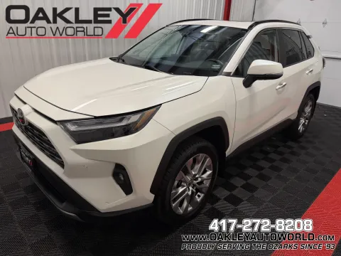 White 2022 Toyota RAV4 Limited for sale in Branson West, MO
