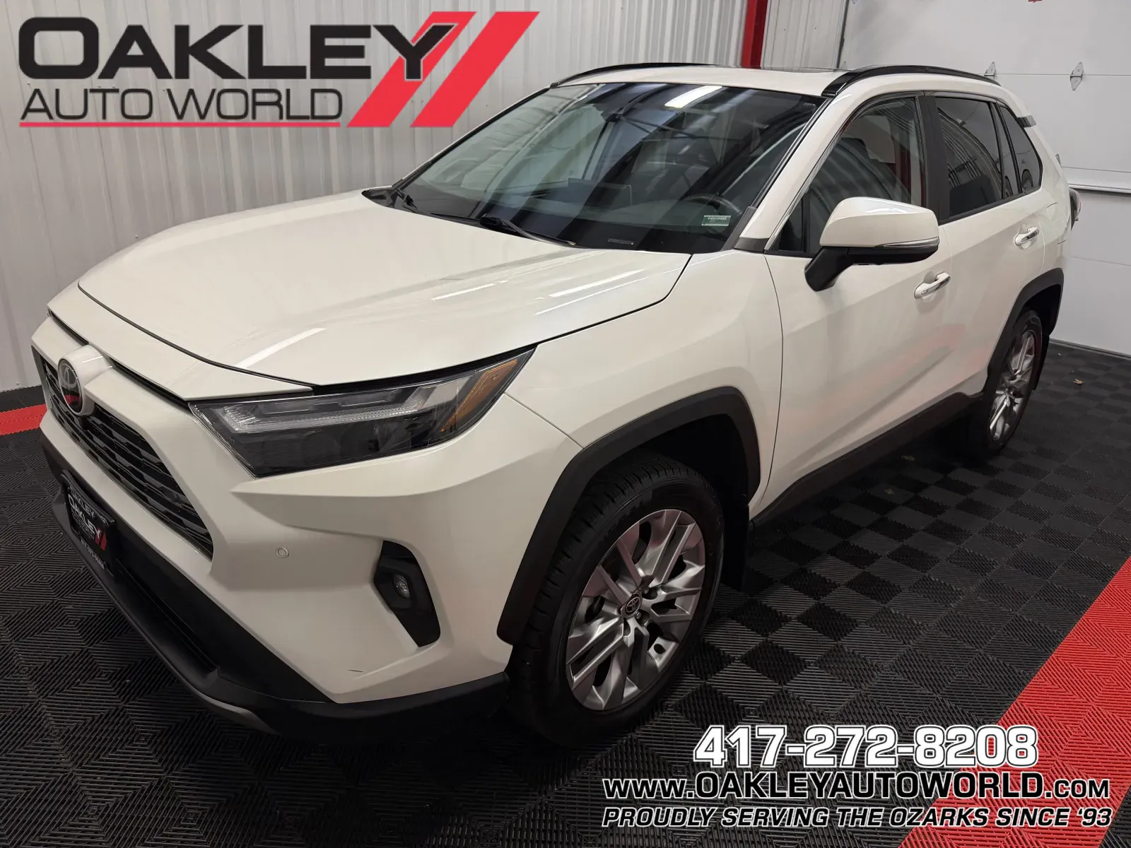 White 2022 Toyota RAV4 Limited for sale in Branson West, MO