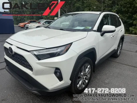 White 2022 Toyota RAV4 Limited for sale in Branson West, MO