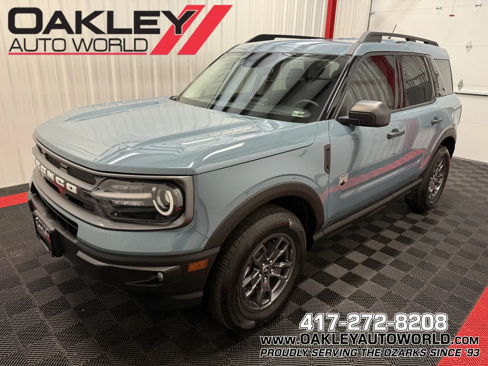 Blue 2023 Ford Bronco Sport Big Bend for sale in Branson West, MO