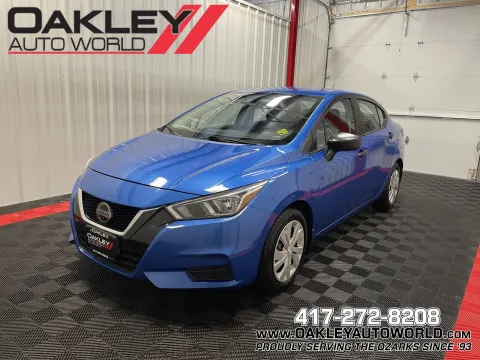 Blue 2020 Nissan Versa 1.6 S for sale in Branson West, MO