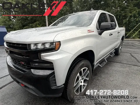 Silver 2020 Chevrolet Silverado 1500 LT Trail Boss for sale in Branson West, MO