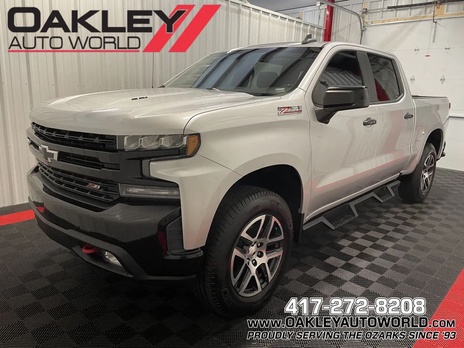 Silver 2020 Chevrolet Silverado 1500 LT Trail Boss for sale in Branson West, MO