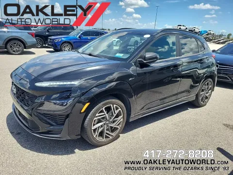 Black 2022 Hyundai Kona N Line for sale in Branson West, MO