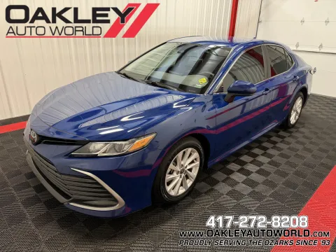 Blue 2024 Toyota Camry LE for sale in Branson West, MO