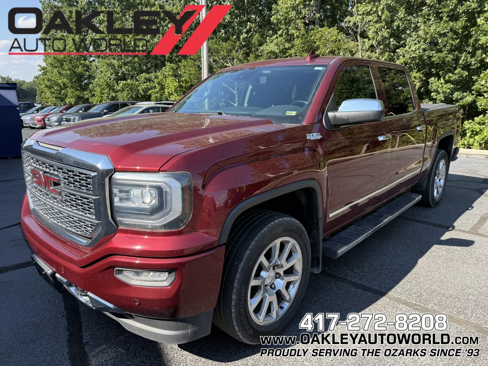 Red 2017 GMC Sierra 1500 Denali for sale in Branson West, MO