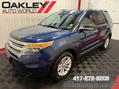 Blue 2012 Ford Explorer XLT for sale in Branson West, MO