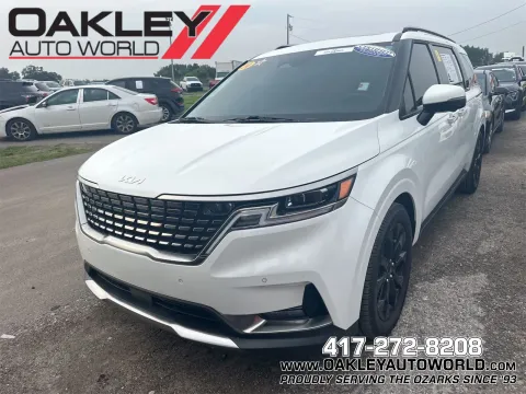 White 2024 Kia Carnival SX Prestige for sale in Branson West, MO
