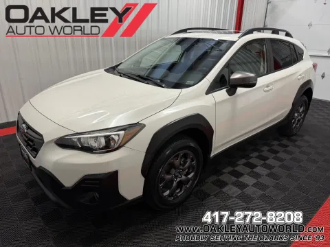 White 2021 Subaru Crosstrek Sport for sale in Branson West, MO