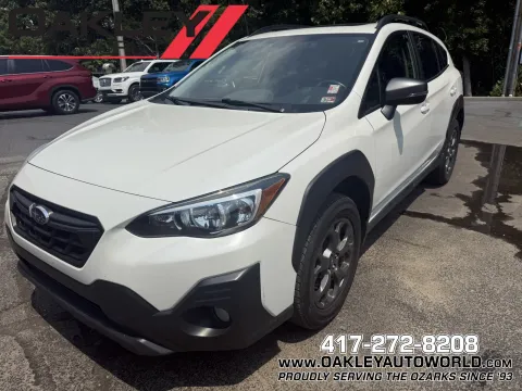 White 2021 Subaru Crosstrek Sport for sale in Branson West, MO