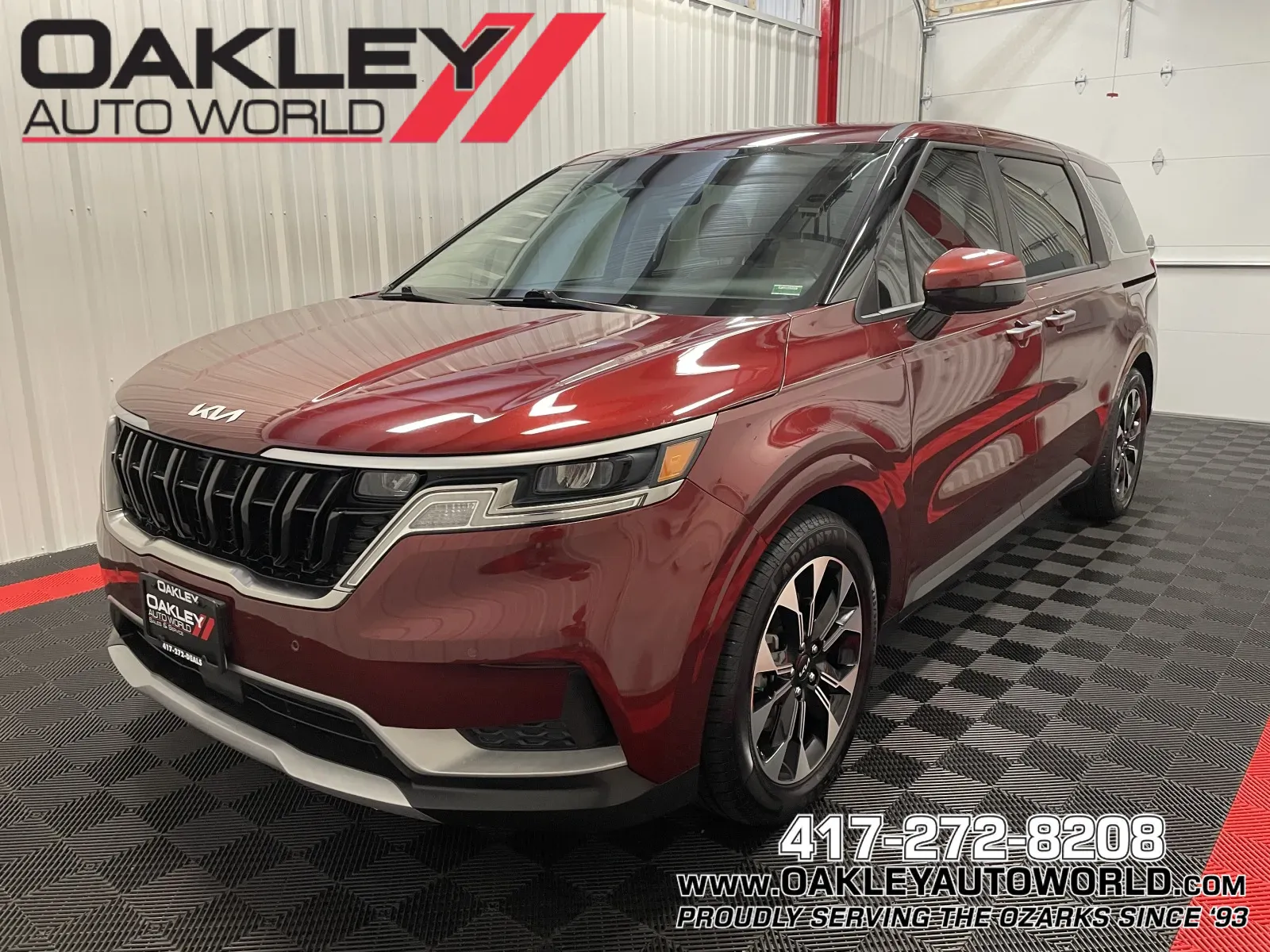 Red 2024 Kia Carnival EX for sale in Branson West, MO