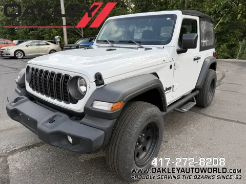 White 2024 Jeep Wrangler Sport for sale in Branson West, MO