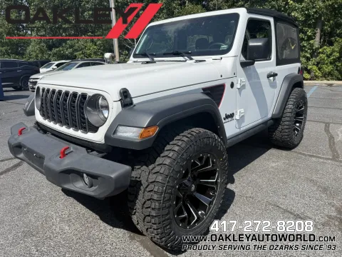White 2024 Jeep Wrangler Sport for sale in Branson West, MO
