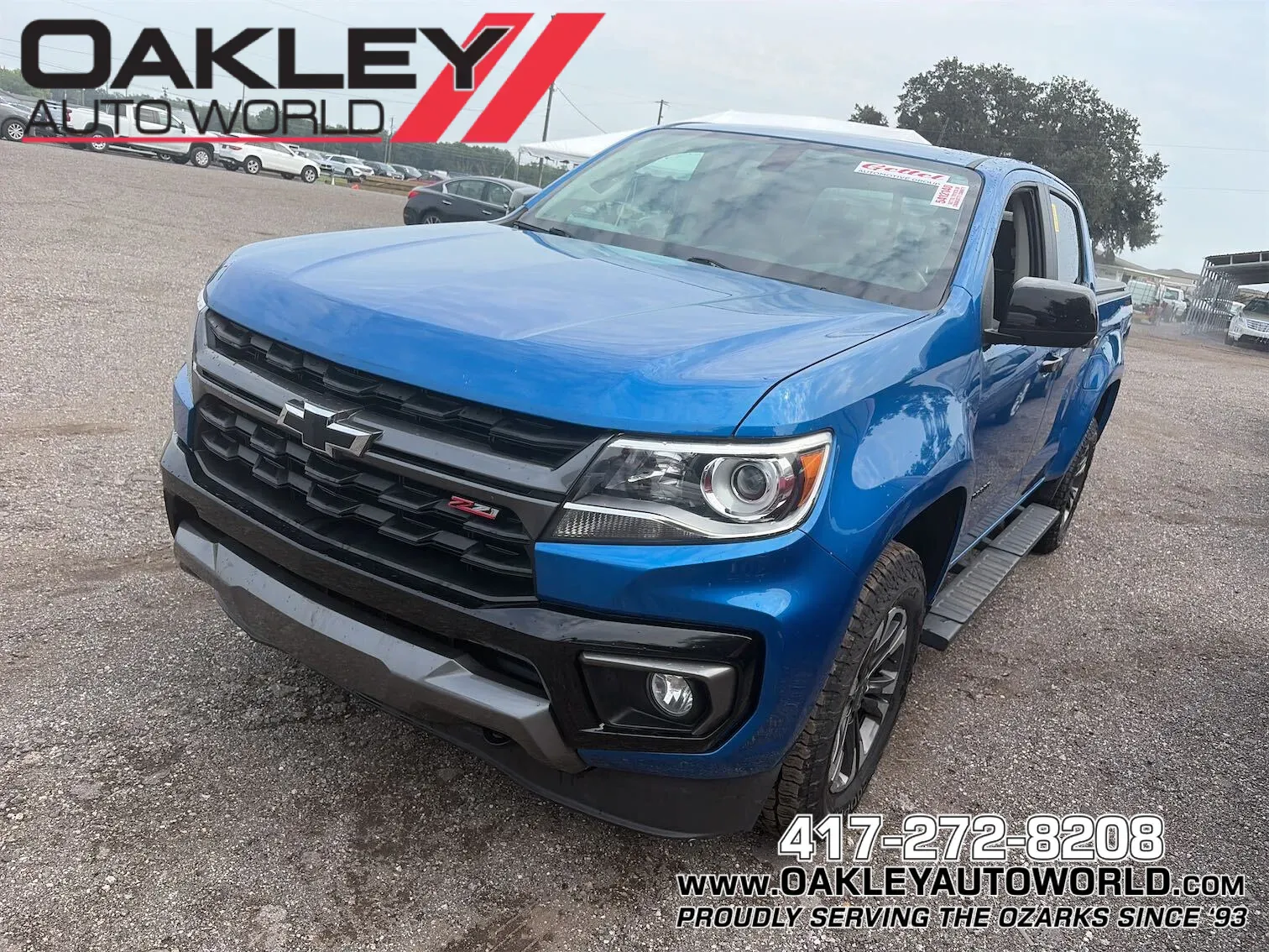 Blue 2022 Chevrolet Colorado Z71 for sale in Branson West, MO