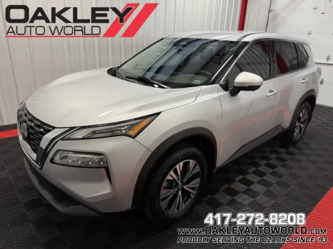 Silver 2021 Nissan Rogue SV for sale in Branson West, MO