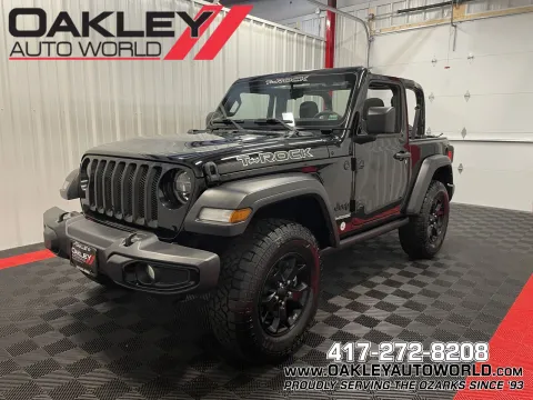 Black 2022 Jeep Wrangler Willys for sale in Branson West, MO