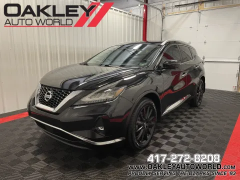 Black 2021 Nissan Murano Platinum for sale in Branson West, MO