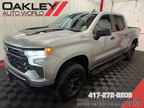 Gray 2023 Chevrolet Silverado 1500 LT Trail Boss for sale in Branson West, MO