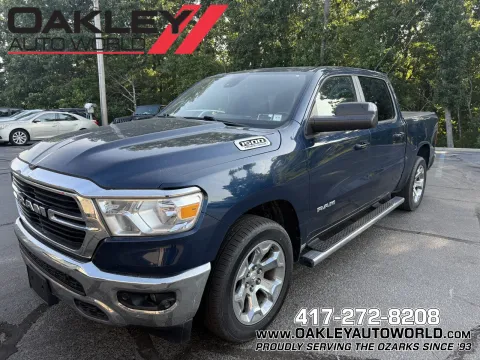 Blue 2021 Ram 1500 Big Horn/Lone Star for sale in Branson West, MO
