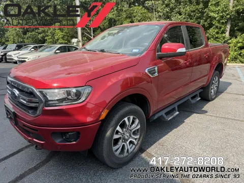 Red 2020 Ford Ranger Lariat for sale in Branson West, MO