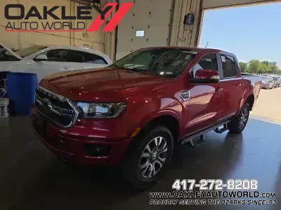 Red 2020 Ford Ranger Lariat for sale in Branson West, MO