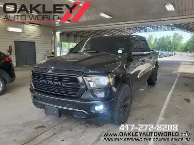 Black 2019 Ram 1500 Big Horn/Lone Star for sale in Branson West, MO