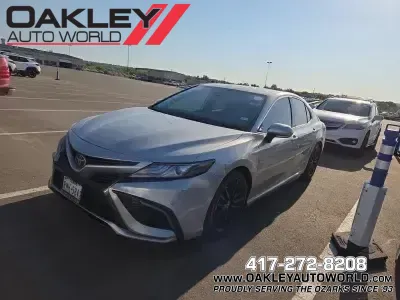 Silver 2022 Toyota Camry XSE for sale in Branson West, MO