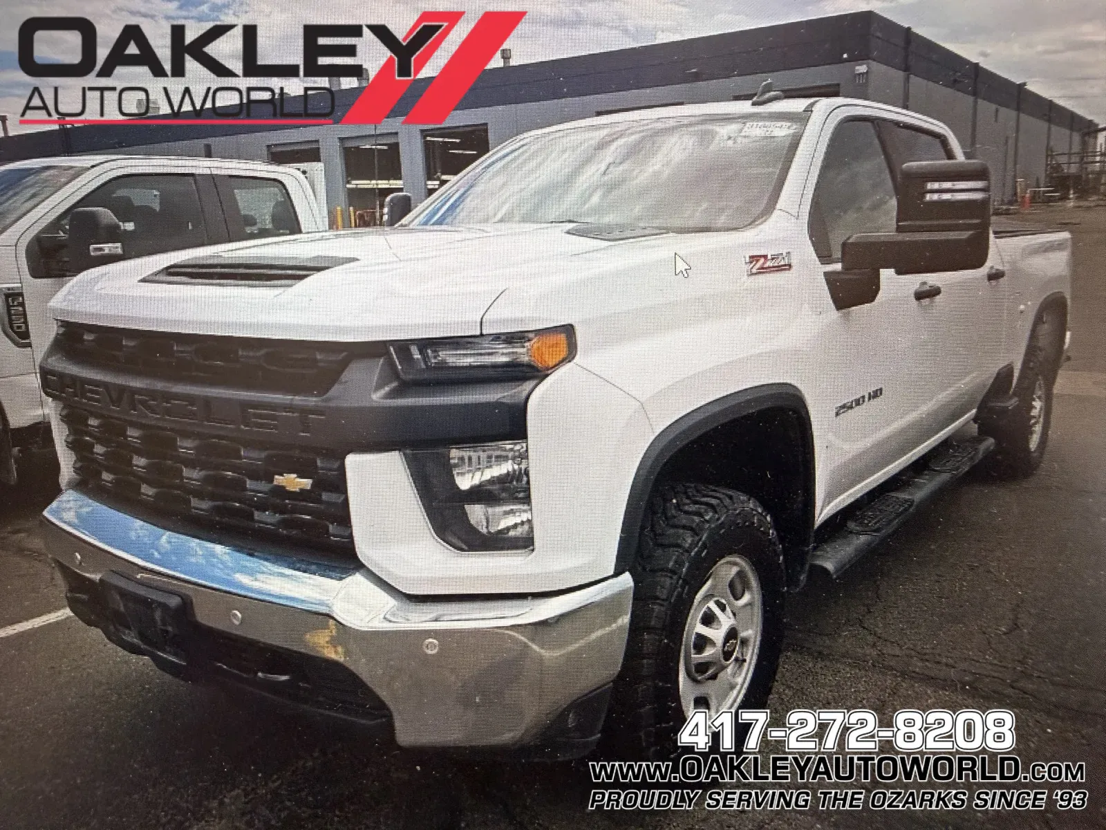 White 2023 Chevrolet Silverado 2500 HD Work Truck for sale in Branson West, MO