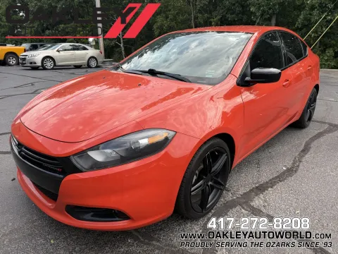 Orange 2015 Dodge Dart SXT for sale in Branson West, MO