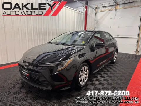 Black 2025 Toyota Corolla LE for sale in Branson West, MO