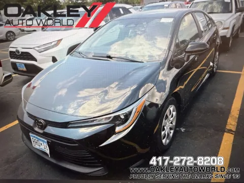 Black 2025 Toyota Corolla LE for sale in Branson West, MO
