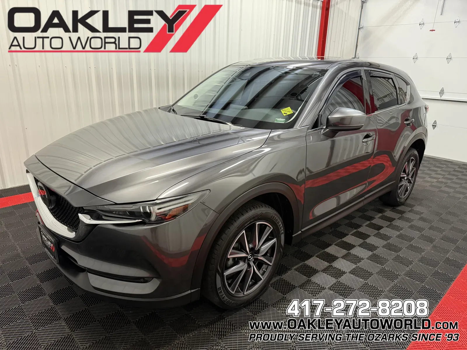 Gray 2017 Mazda CX-5 Grand Touring for sale in Branson West, MO