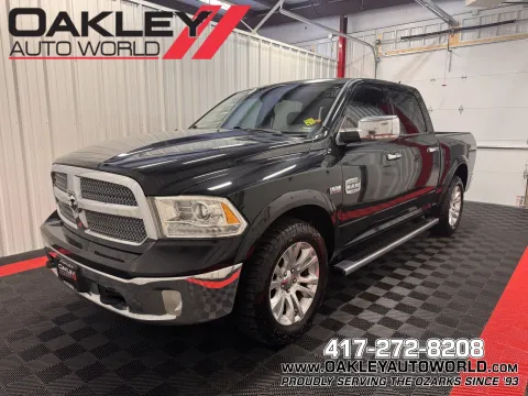 Black 2013 Ram 1500 Laramie Longhorn for sale in Branson West, MO