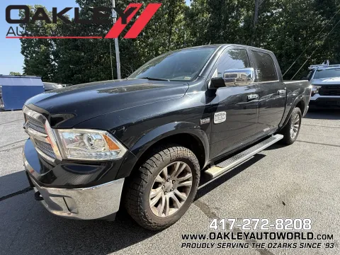 Black 2013 Ram 1500 Laramie Longhorn for sale in Branson West, MO