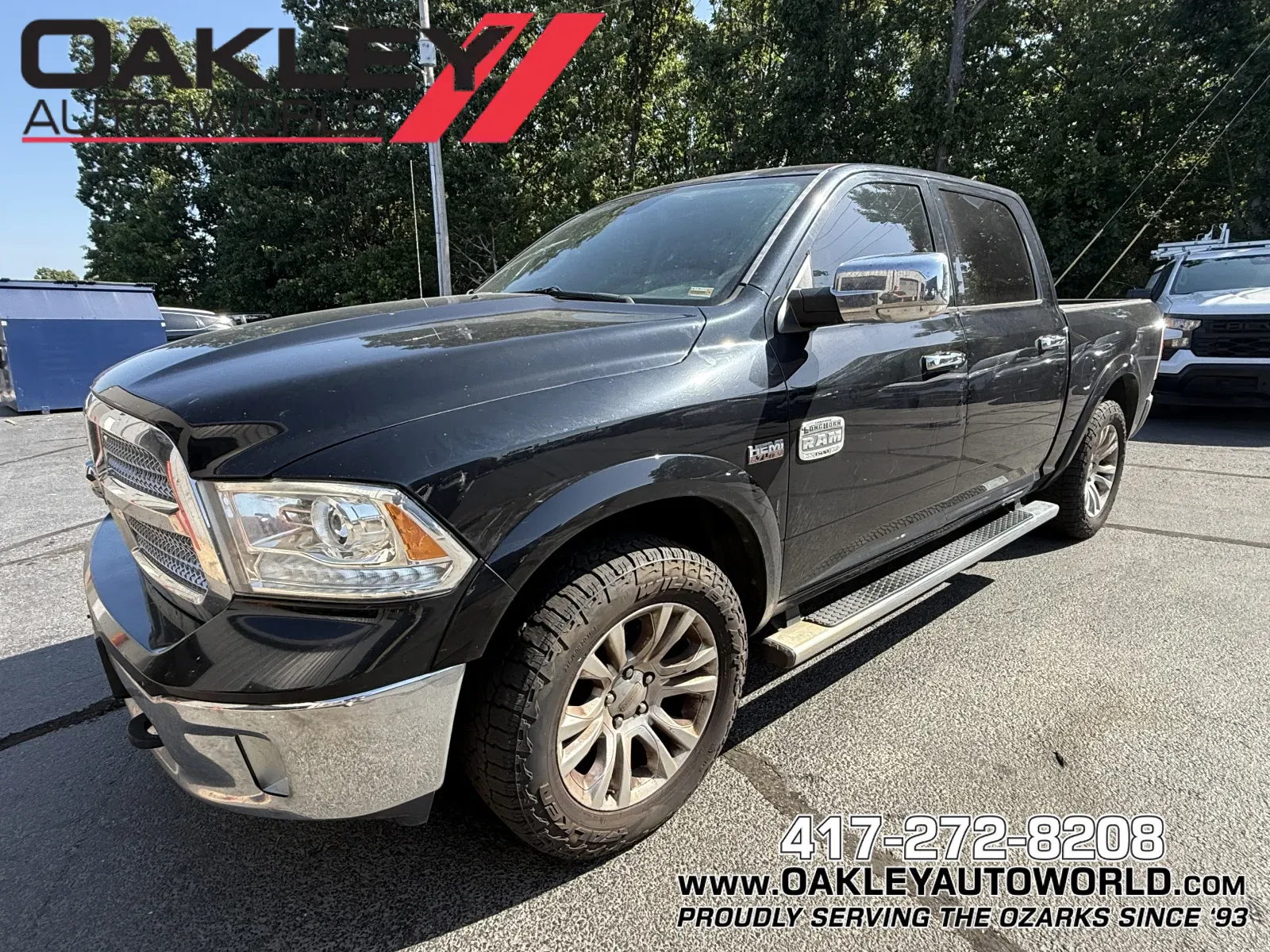 Black 2013 Ram 1500 Laramie Longhorn for sale in Branson West, MO