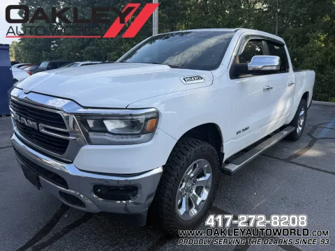 White 2019 Ram 1500 Big Horn/Lone Star for sale in Branson West, MO