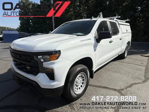 White 2024 Chevrolet Silverado 1500 WT for sale in Branson West, MO