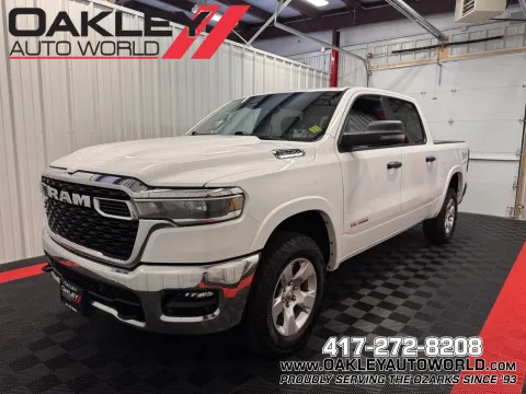 White 2025 Ram 1500 Big Horn/Lone Star for sale in Branson West, MO