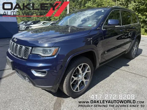 Blue 2018 Jeep Grand Cherokee Limited for sale in Branson West, MO