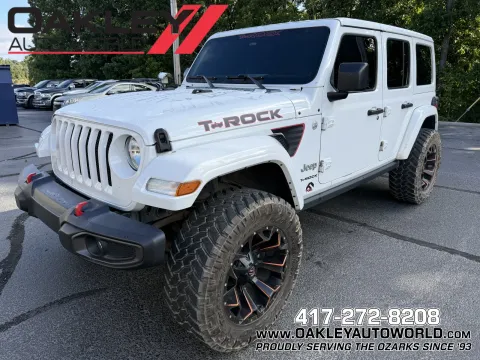 White 2018 Jeep Wrangler Unlimited Sport S for sale in Branson West, MO