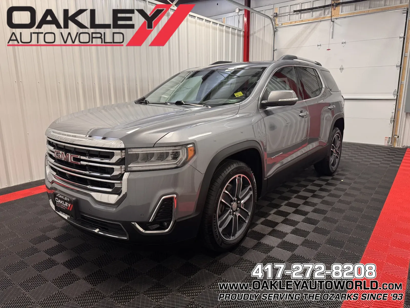 Silver 2020 GMC Acadia SLT for sale in Branson West, MO