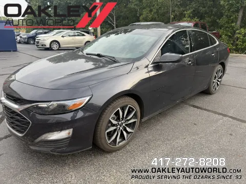 Gray 2022 Chevrolet Malibu RS for sale in Branson West, MO