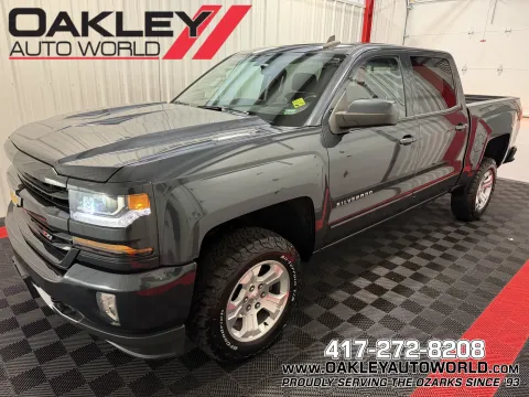 Gray 2018 Chevrolet Silverado 1500 LT for sale in Branson West, MO