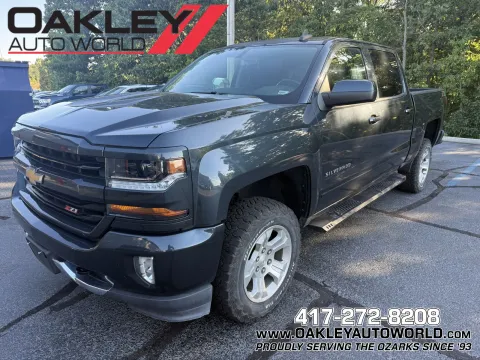 Gray 2018 Chevrolet Silverado 1500 LT for sale in Branson West, MO