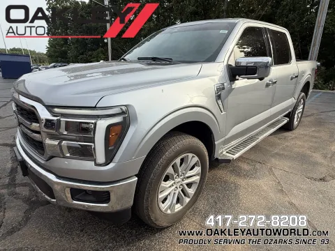 Silver 2025 Ford F-150 Lariat for sale in Branson West, MO