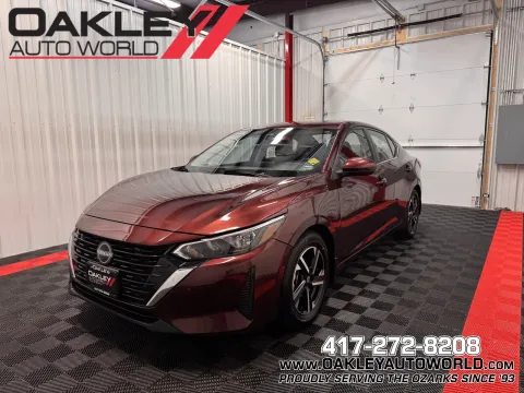 Red 2025 Nissan Sentra SV for sale in Branson West, MO